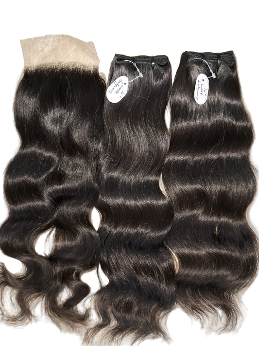 RAW 13x4 Frontal ( SWISS LACE)